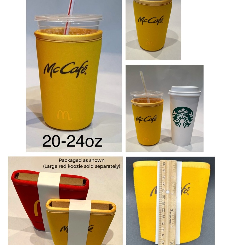NEW IN PACKAGE from JAVASOK - McDonald’s McCafé drink koozie